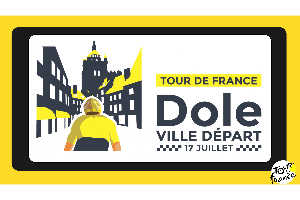 Je contribue à l'organisation du départ du Tour de France à Dole